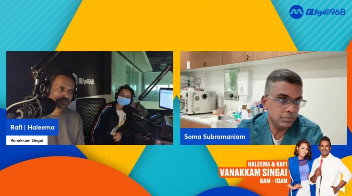 Mediacorp Oli 968: Radio Interview on Sleep Apnea